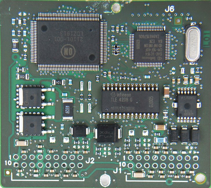 ECU PCB Board of Delphi MT05